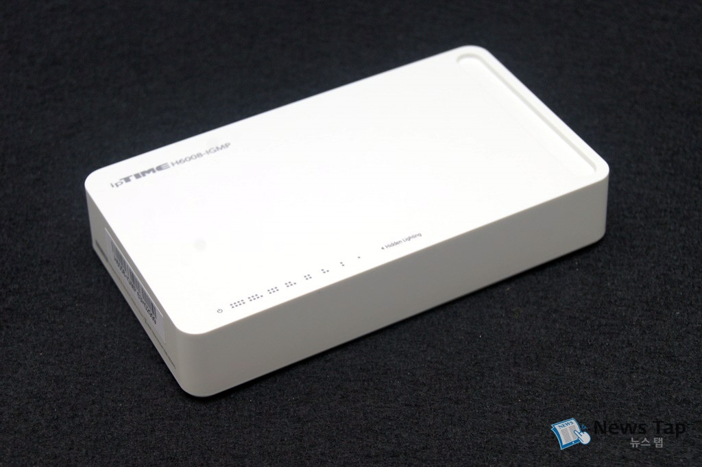 IPTV에 최적화된 기가비트 스위칭 허브 ‘ipTIME H6008-IGMP’