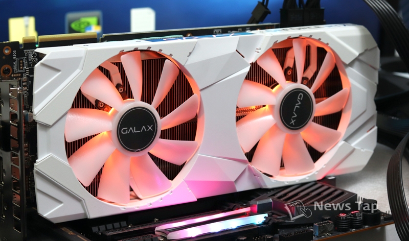화이트 감성으로 대중을 사로잡다 'GALAX 지포스 RTX 2070 SUPER EX