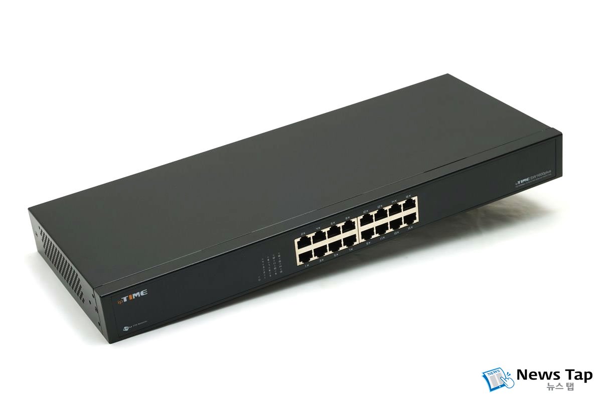 IGMP 지원해 IPTV 환경에서도 안정적인 16포트 스위칭 허브 ‘ipTIME SW1600plus’