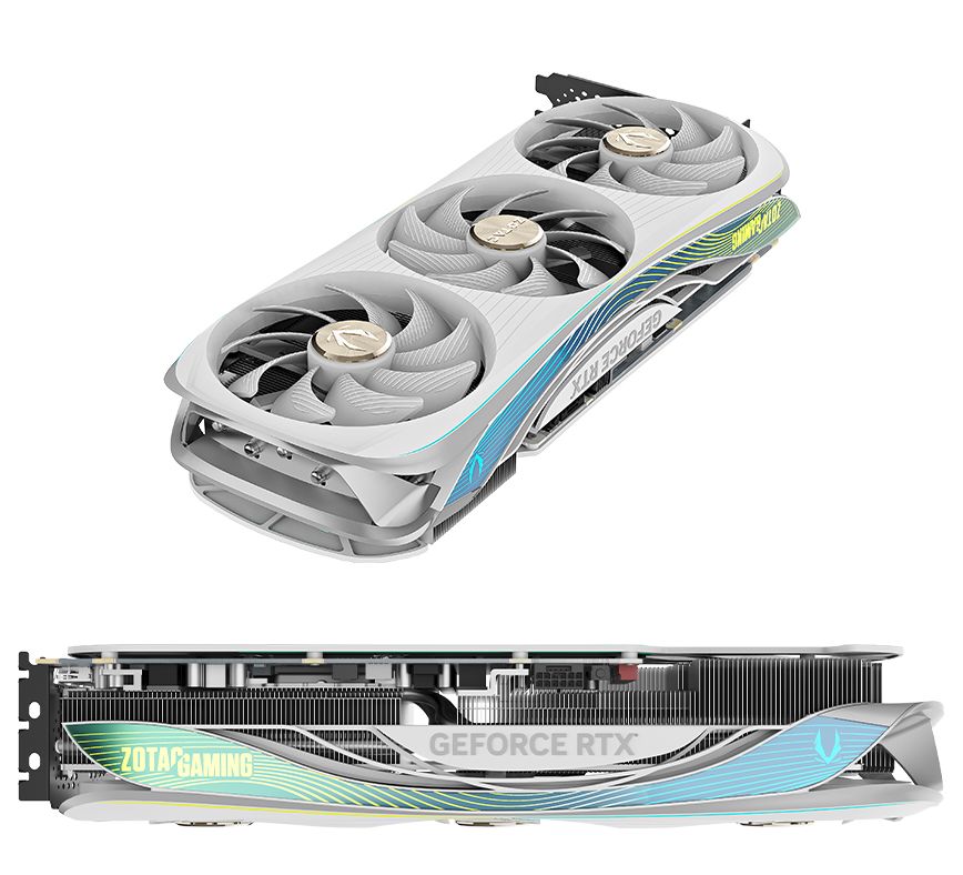 아이코닉 화이트로 단장한 화이트 그래픽카드, 조텍 GeForce RTX 4090