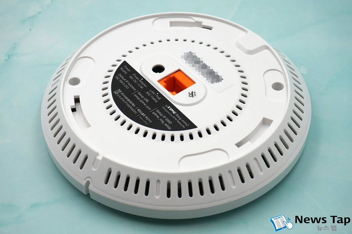 더 빨라지고 풀메시 지원하는 공간절약형 무선AP ‘ipTIME Ring-mini2’