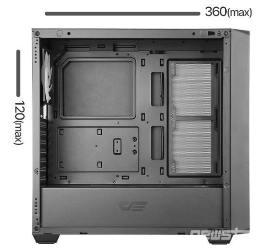수랭 쿨러 호환성도 우수하다. (이미지 출처 : 다크플래쉬)