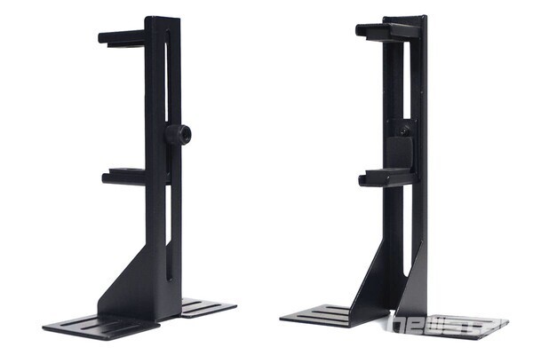 그래픽카드 지지대는 높이와 받침 각도를 조절할 수 있다.