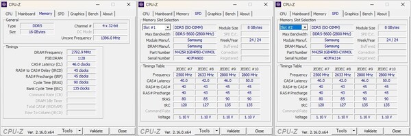 CPU-Z로 본 메모리 정보