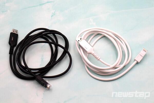 케이블 길이는 2미터로 넉넉하다.