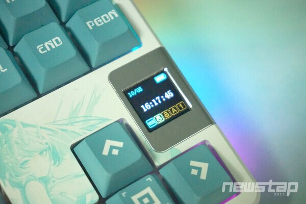 간단한 키보드 상태를 확인할 수 있다.