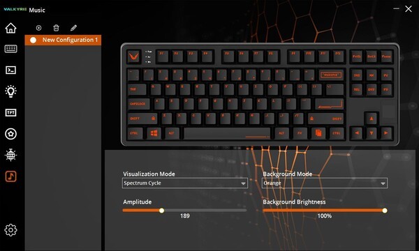 출력되는 사운드에 따라 RGB LED가 동작하는 음악 모드