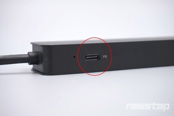 100W까지 전력 공급이 가능한 USB PD 포트