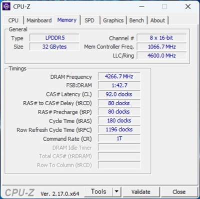 CPU-Z로 본 메모리 정보
