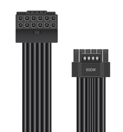 마이크로닉스 12V-2x6 90도 직각 연장 케이블