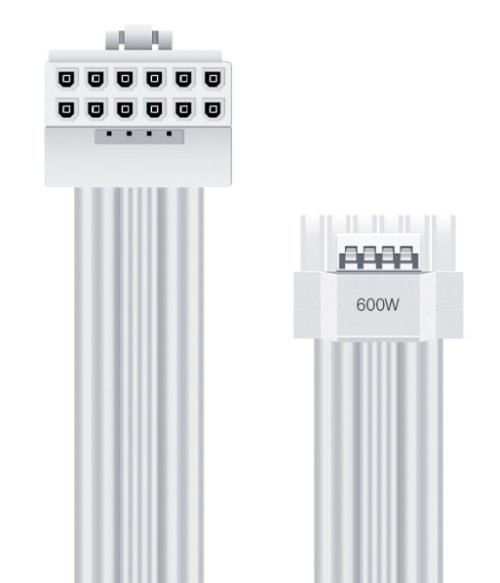 마이크로닉스 12V-2x6 90도 직각 연장 케이블