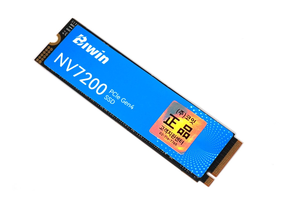 실속형 Gen4 SSD의 새 선택지, Biwin NV7200 M.2 NVMe 1TB < 컴퓨팅