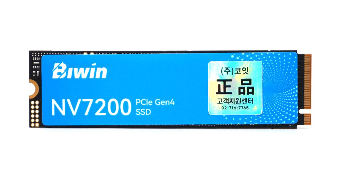 실속형 Gen4 SSD의 새 선택지, Biwin NV7200 M.2 NVMe 1TB < 컴퓨팅