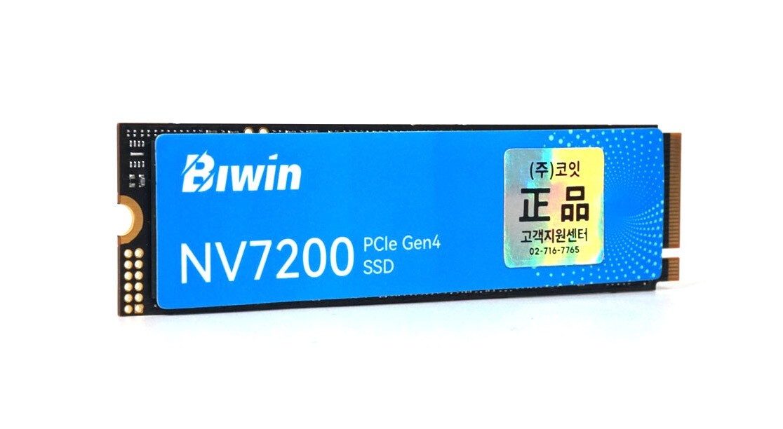 실속형 Gen4 SSD의 새 선택지, Biwin NV7200 M.2 NVMe 1TB < 컴퓨팅