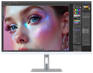 크로스오버존, 6K IPS 전문가용 모니터 ‘미켈란 32PK6W’ 출시… 선착순 포터블 모니터 증정 이벤트 진행