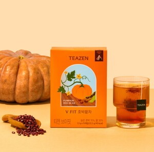 “호박·팥이 V라인 만든다”… 티젠, 겨울 맞춤 ‘브이핏 호박팥차’ 출시